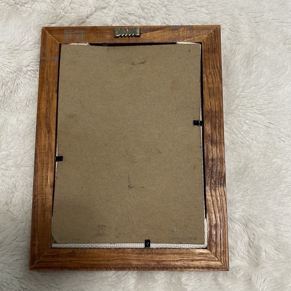 Vintage Cross-stitched Framed Artwork berries n cream a dieters dream. - Picture 4 of 6